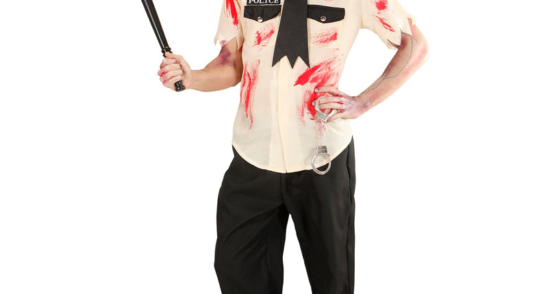 Widmann SRL Zombie politieman pak Halloween