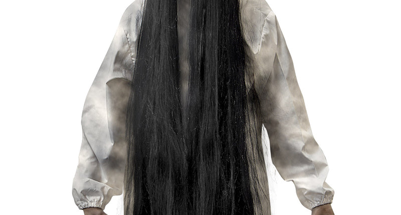 Widmann SRL Zombie pop geest pruik zwart