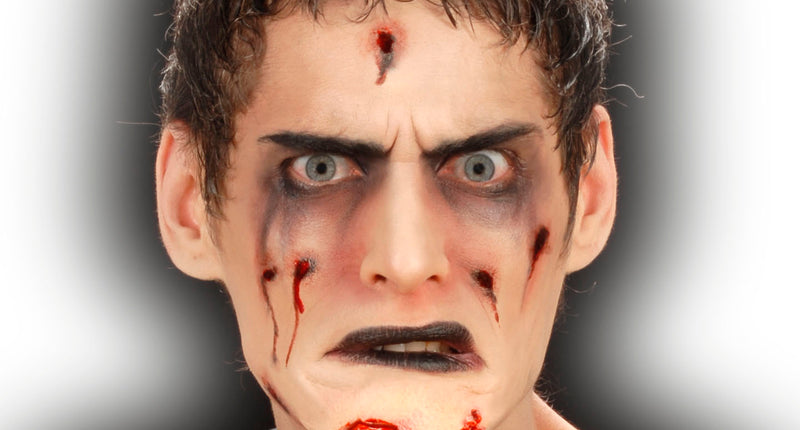 Widmann SRL Zombie scarface wonden schmink