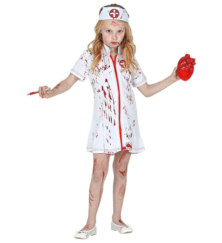 Widmann SRL Zombie verpleegster jurkje kinderen