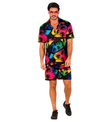 Widmann SRL Zomer party set  Palmtrees