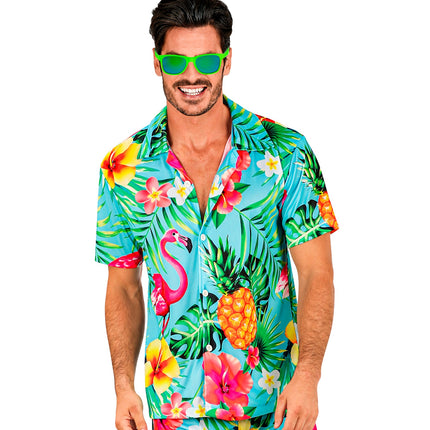 Widmann SRL Zomer partyshirt Flamingo