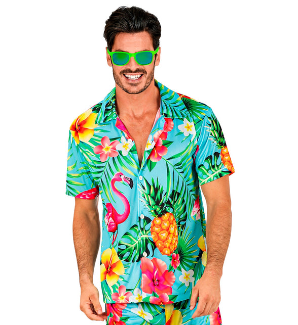 Widmann SRL Zomer partyshirt Flamingo