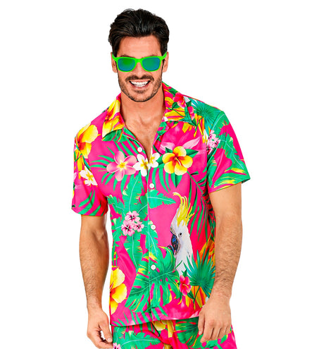 Widmann SRL Zomer partyshirt Parrot