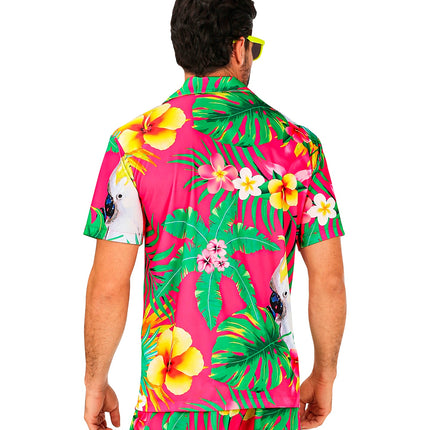 Widmann SRL Zomer partyshirt Parrot