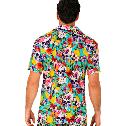 Widmann SRL Zomer partyshirt Skulls