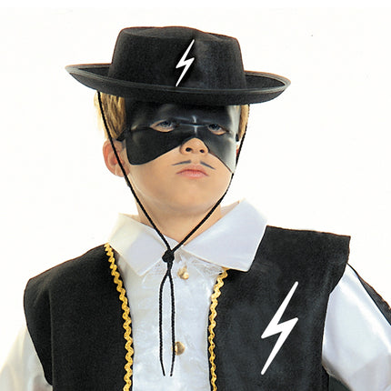 Widmann SRL Zorro hoed kind