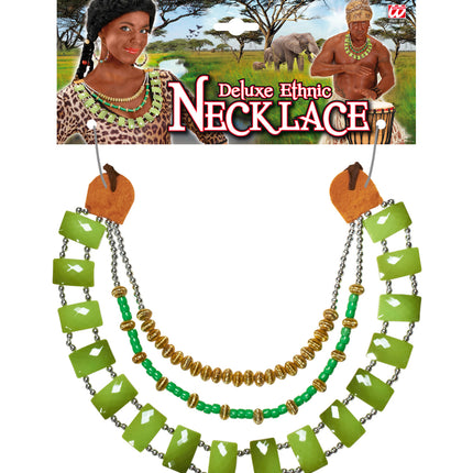 Widmann SRL Zulu ketting Afrika groen