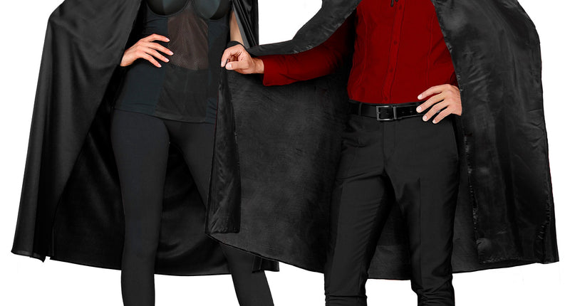 Widmann SRL Zwart cape halloween