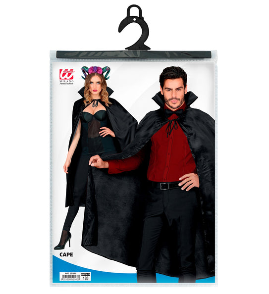 Widmann SRL Zwart cape halloween