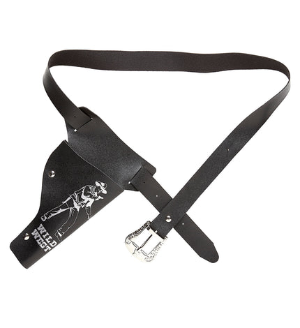 Widmann SRL Zwart holster cowboy kids