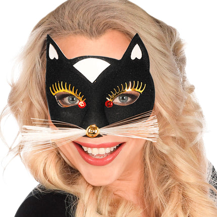 Widmann SRL Zwart oogmasker kat