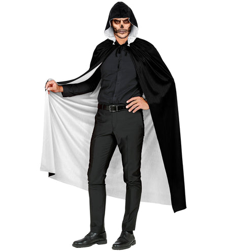 Widmann SRL Zwart wit cape dubbelzijdig