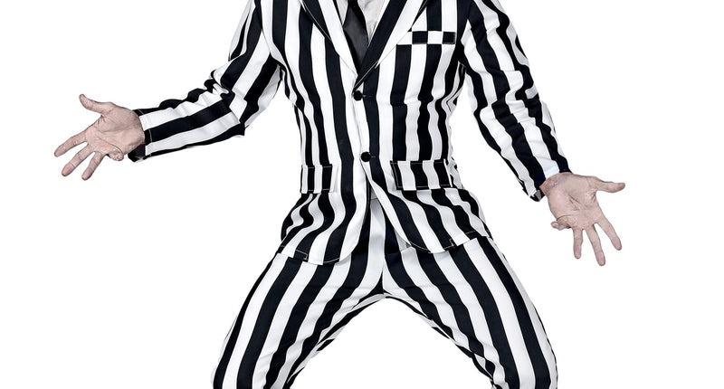 Widmann SRL Zwart wit gestreept kostuum