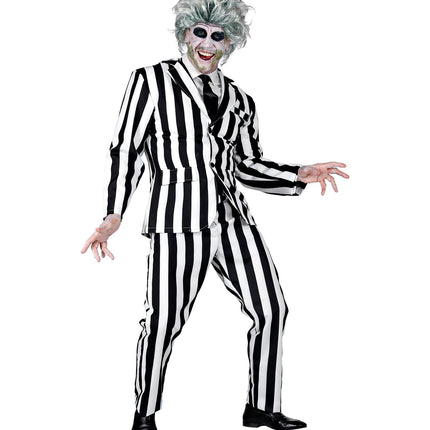 Widmann SRL Zwart wit gestreept kostuum