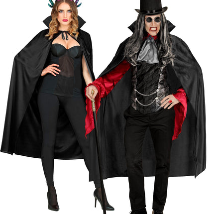 Widmann SRL Zwarte cape 130cm