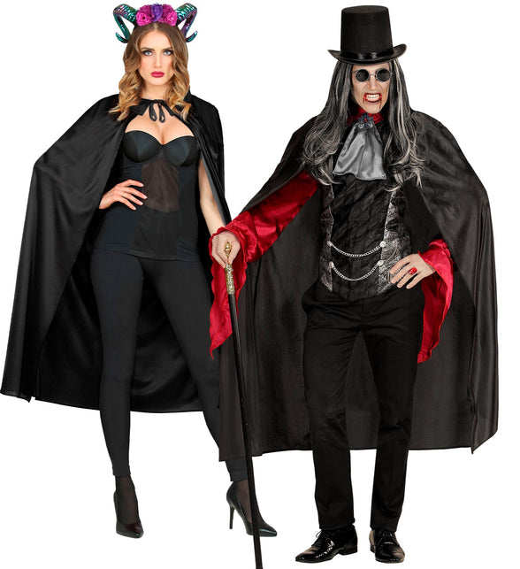 Widmann SRL Zwarte Cape 136Cm