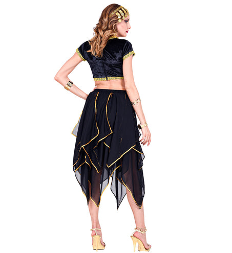 Widmann SRL Zwarte chiffon rok