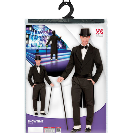 Widmann SRL Zwarte Frackjas voor heren