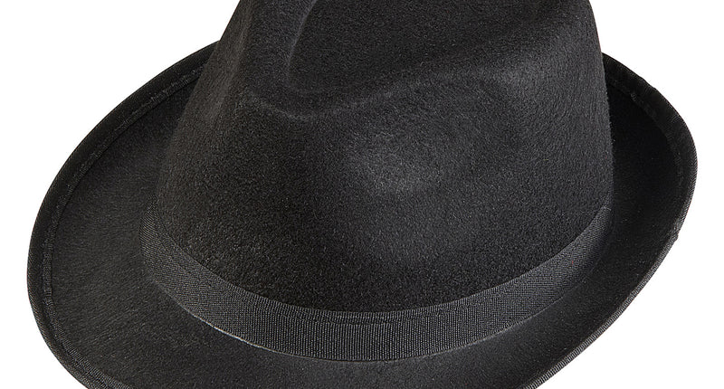 Widmann SRL Zwarte Gangster gleufhoed Armin