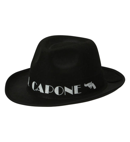 Widmann SRL Zwarte hoed Al Capone