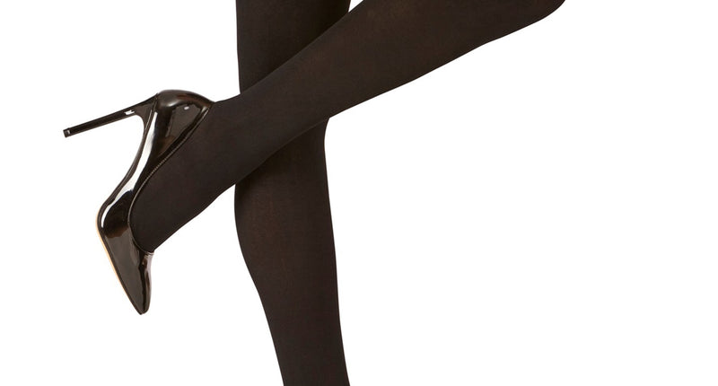 Widmann SRL Zwarte hoge kousen Eline