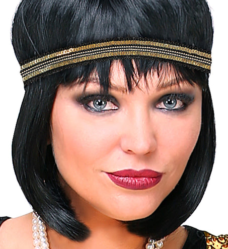 Widmann SRL Zwarte hoofdband cabaret