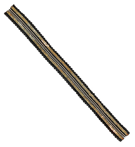 Widmann SRL Zwarte hoofdband cabaret