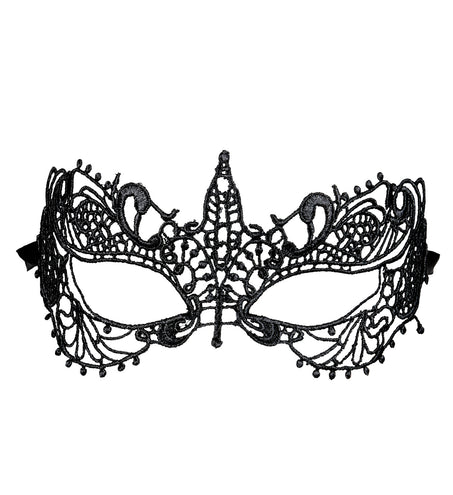 Widmann SRL Zwarte kanten oogmaskers