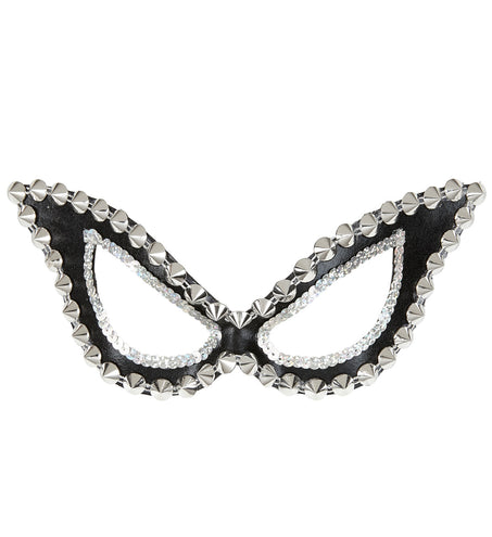 Widmann SRL Zwarte katachtige oogmaskers