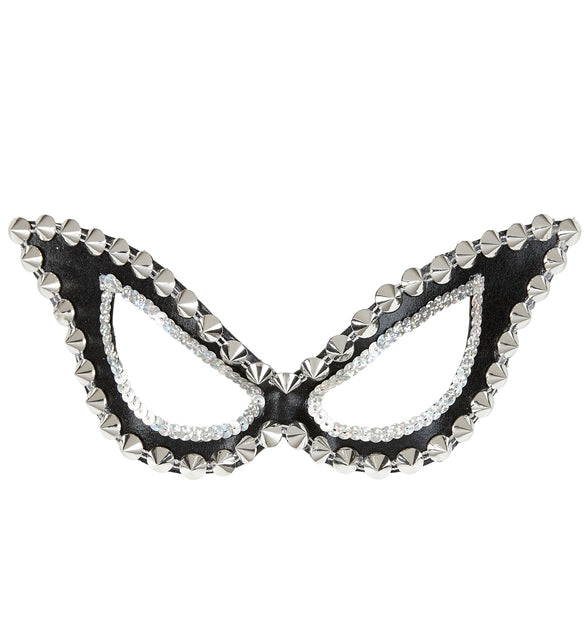 Widmann SRL Zwarte katachtige oogmaskers