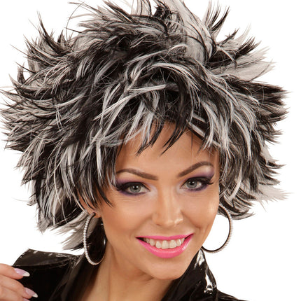 Widmann SRL Zwarte oorbellen met pareltjes