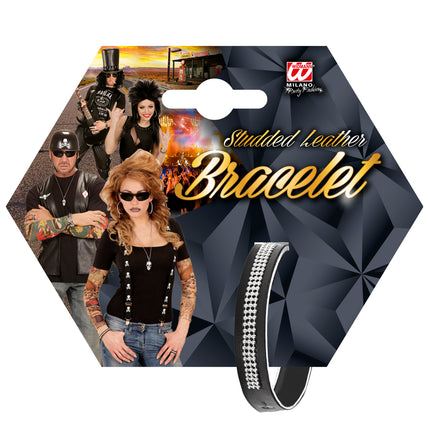 Widmann SRL Zwarte party armbandjes