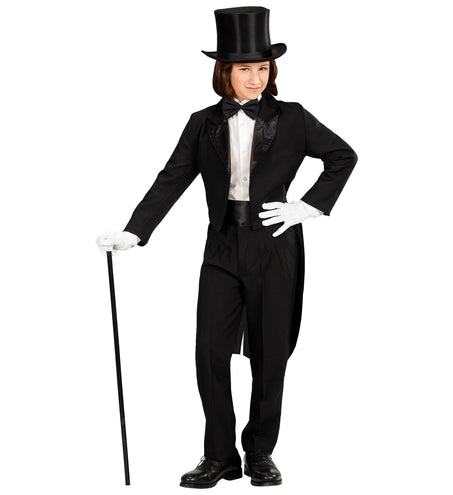 Widmann SRL Zwarte slipjas kostuum kind