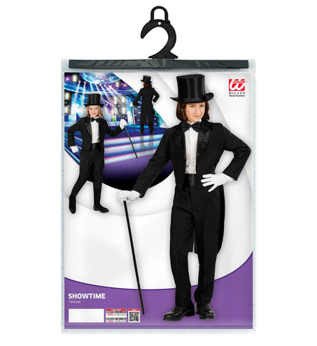 Widmann SRL Zwarte slipjas kostuum kind