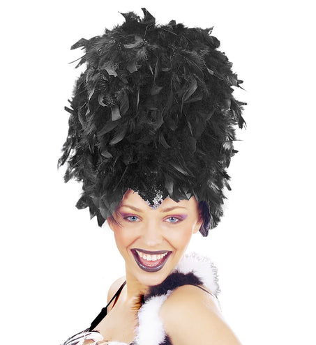 Widmann SRL Zwarte veren hoofdbedekking