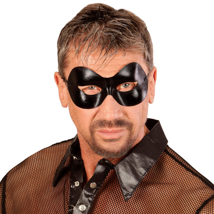 Widmann SRL Zwarte Zorro oogmaskers