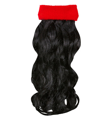 Widmann SRL Zweetband rood met haar