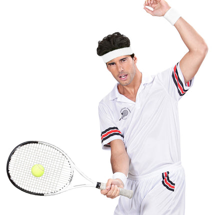 Widmann SRL Zweetbanden set wit