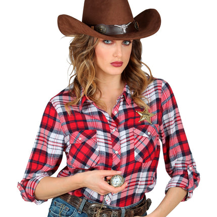 Bruine cowboyhoed Dallas