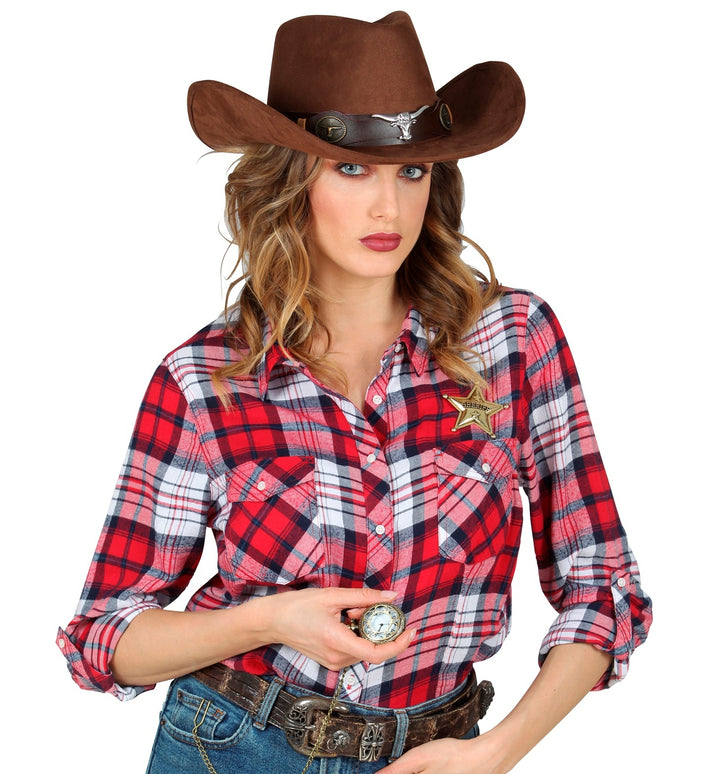 Bruine cowboyhoed Dallas