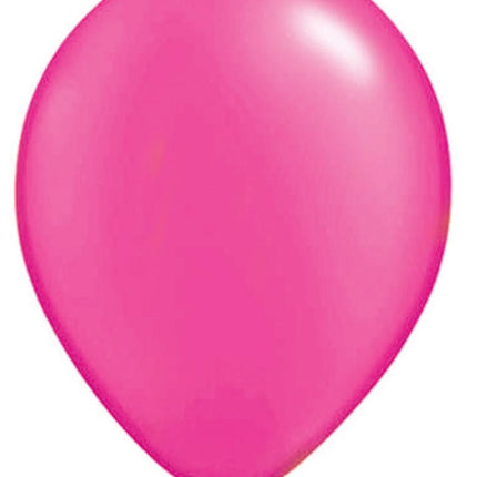 Roze latex ballonnen 100st.