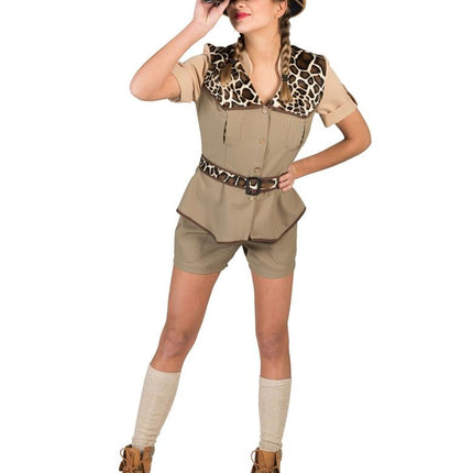 Safari outfit vrouw