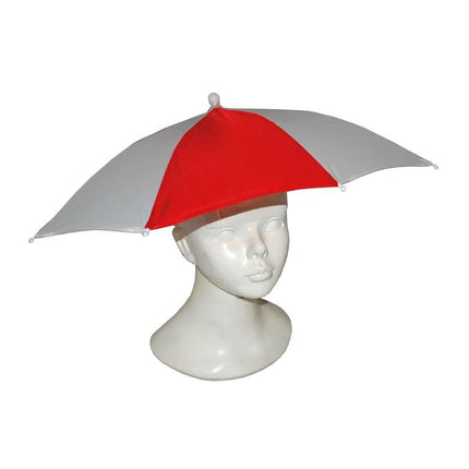 Leuke hoed Brabant paraplu rood wit