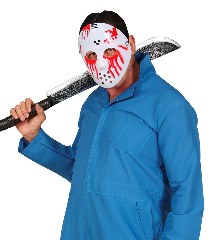 Hockey Jason masker met bloed