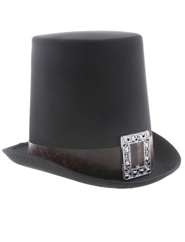 Jumbo hoge hoed in zwart