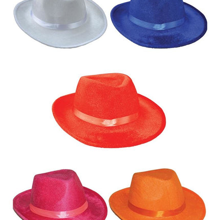Fedora hoed Sven in verschillende kleuren