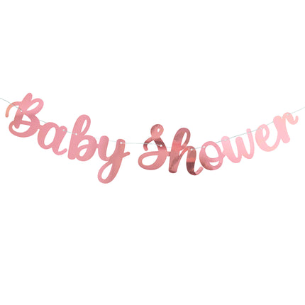Slinger "Baby Shower" 360cm rosé goud