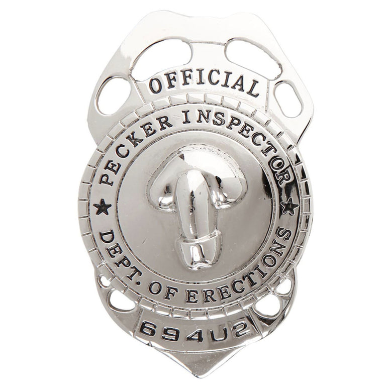 Politie badge piemel inspecteur