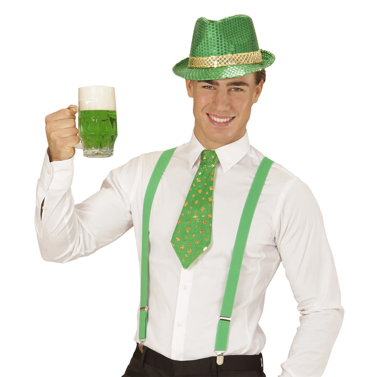 Groen St. Patricks hoedje